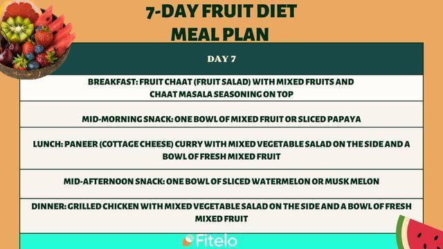 day 7 fruit diet