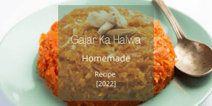 gajar ka halwa