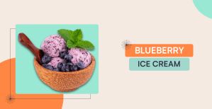 blueberry ice cream