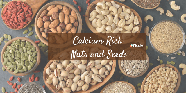 Calcium Rich Nuts and Seeds