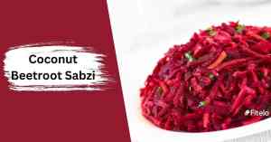 Beetroot Coconut Sabzi