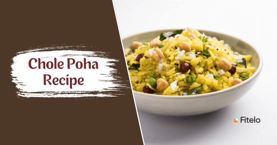 chole poha recipe