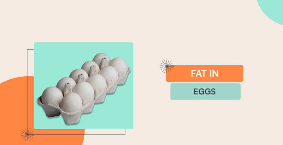 Fat in eggs