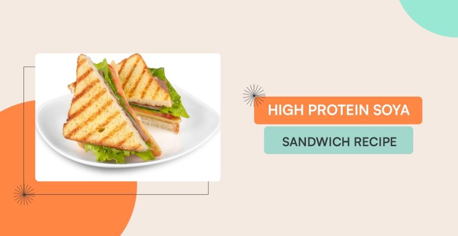 High Protein Soya Sandwich Recipe