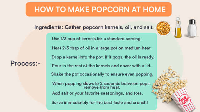 How To Make Popcorn At Home?