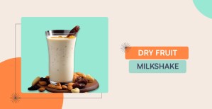 dry fruit milkshake