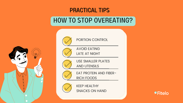 tips on how to stop overeating