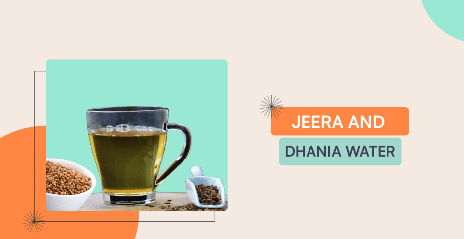 jeera and dhania water for weight loss