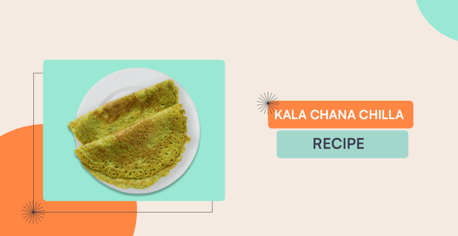 kala chana chilla recipe