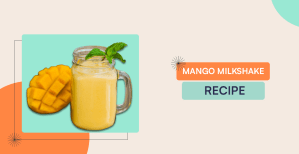 Mango milkshake recipe