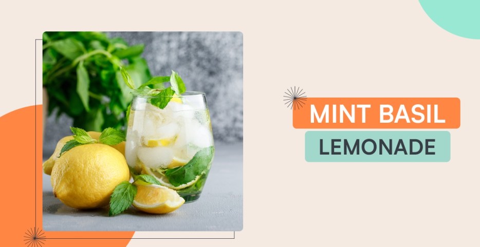 Mint Basil Lemonade