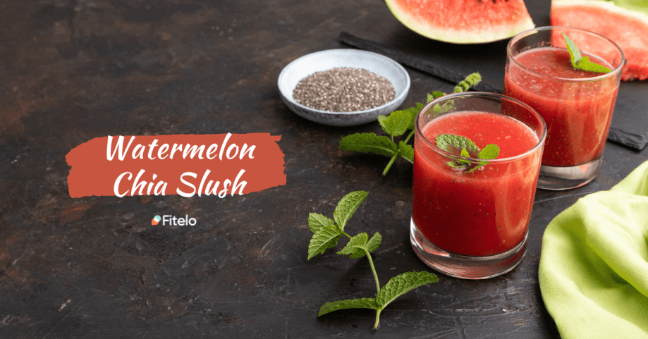 watermelon chia slush