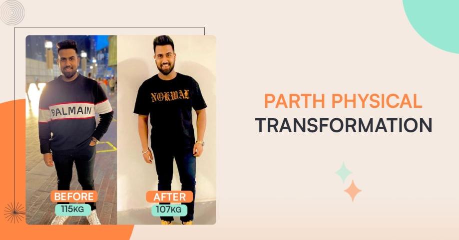 Parth Fat Loss Transformation