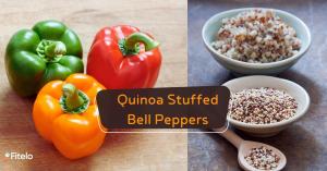 quinoa stuffed bell pepper