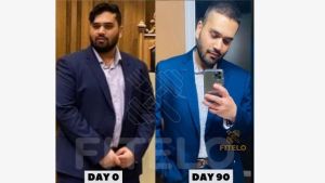 harjot weight loss transformation