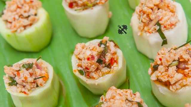 Crunchy Cucumber Cups Recipe