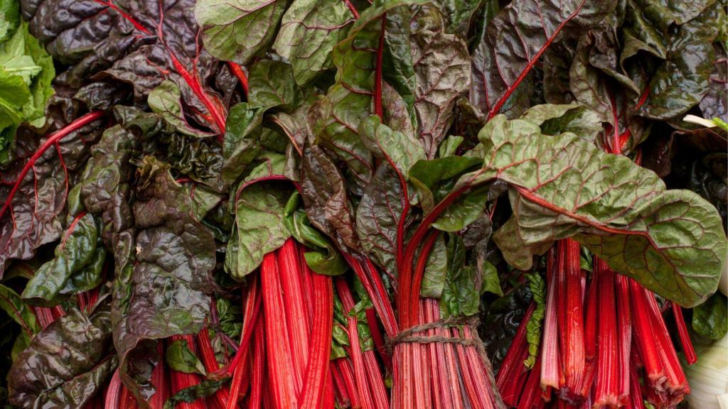 Swiss chard leafy greens